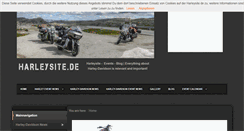 Desktop Screenshot of harleysite.de